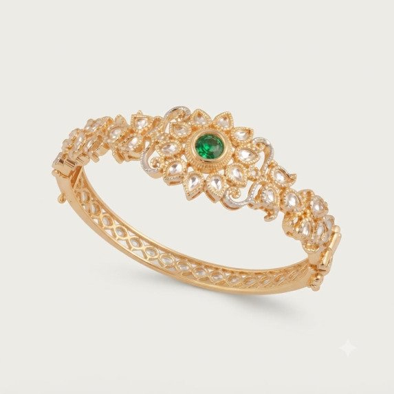 KUNDAN GOLDEN KADA