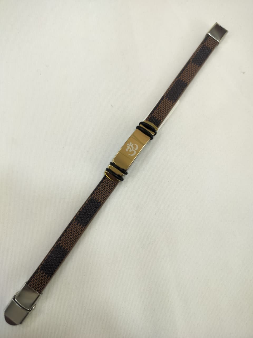 LETHER JENTS BRACELET