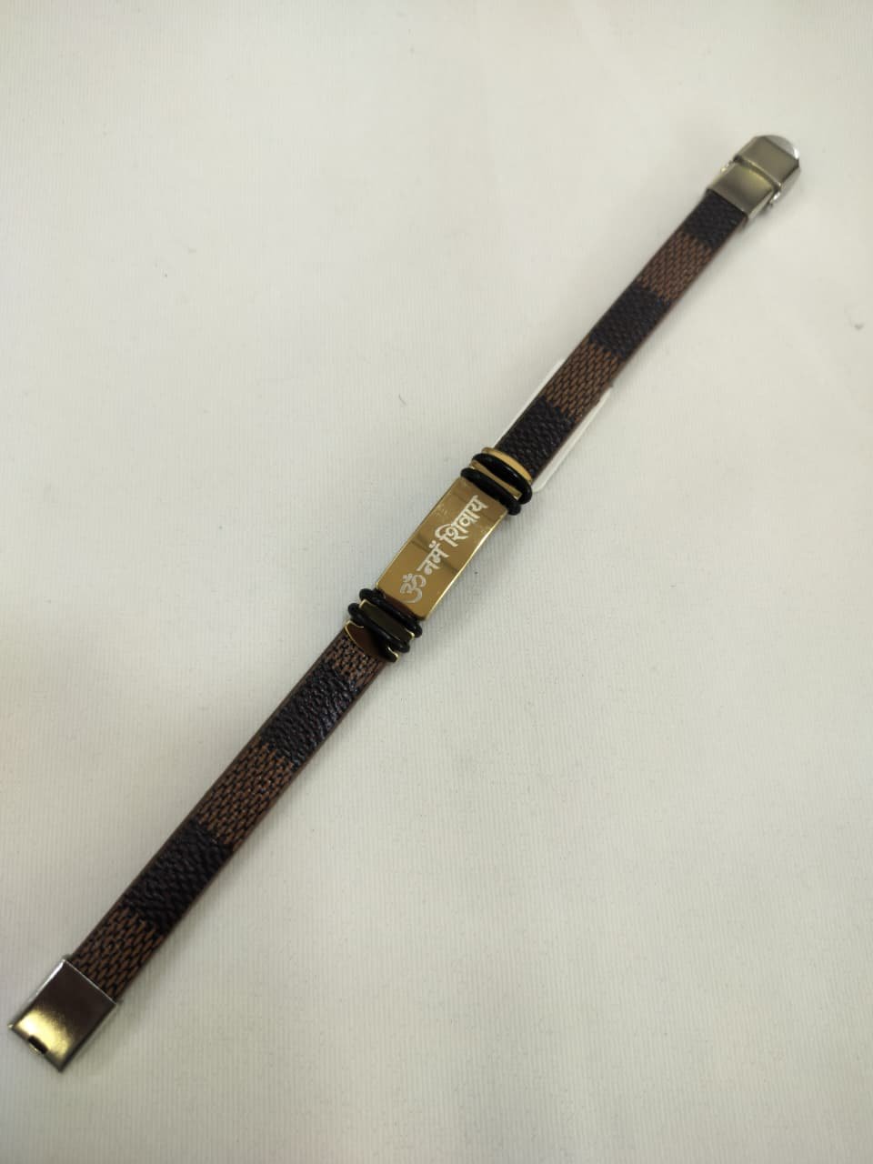 LETHER JENTS BRACELET