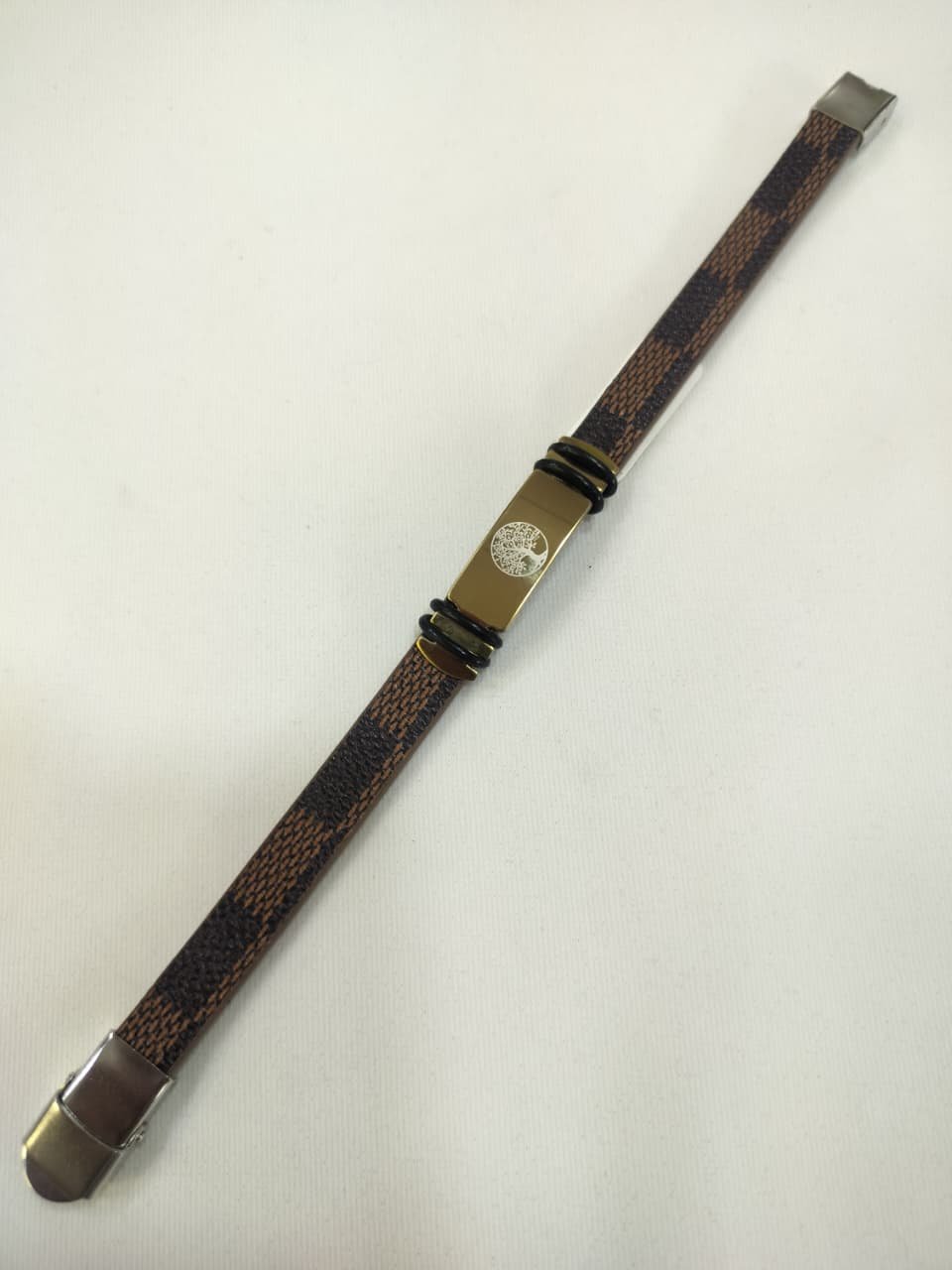 LETHER JENTS BRACELET