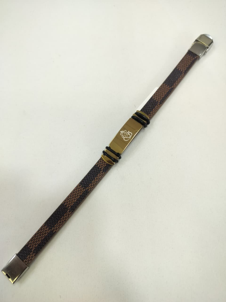 LETHER JENTS BRACELET