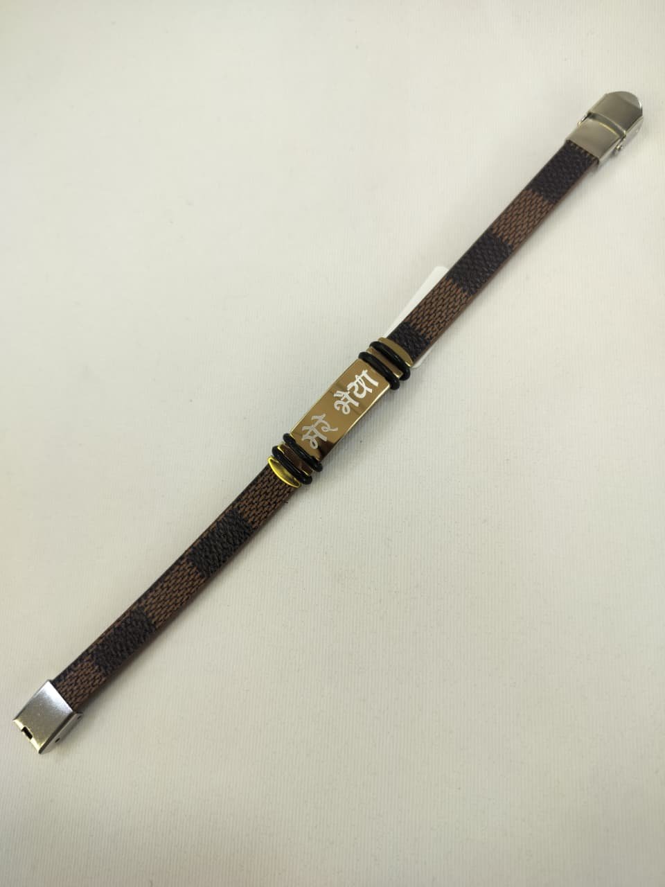LETHER JENTS BRACELET