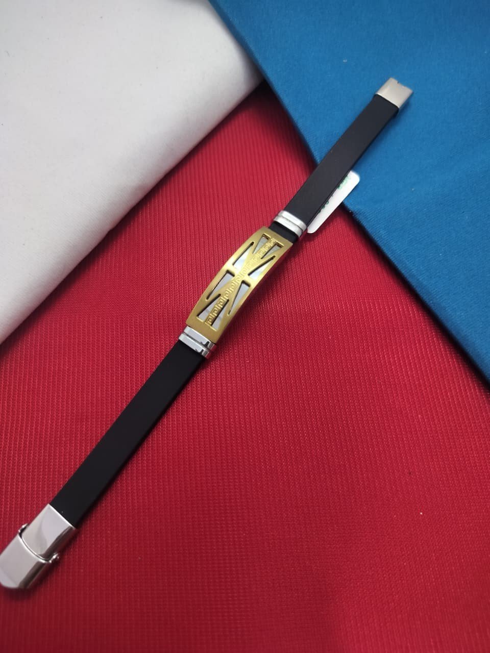 LETHER JENTS BRACELET