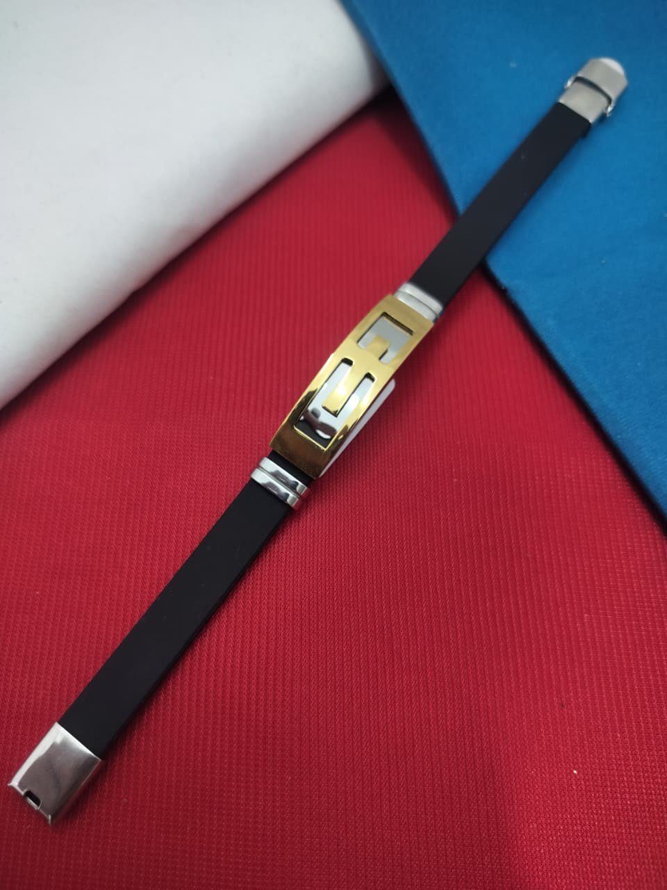 LETHER JENTS BRACELET