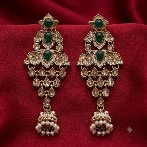 KUNDAN EARRING