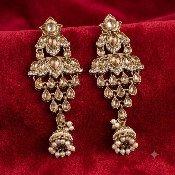 KUNDAN EARRING