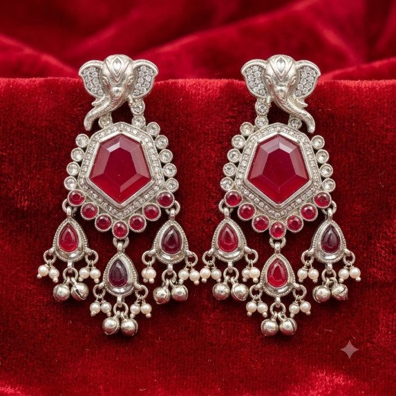 KUNDAN EARRING