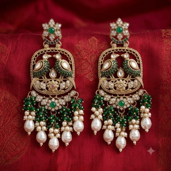 KUNDAN EARRING