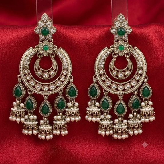 KUNDAN EARRING