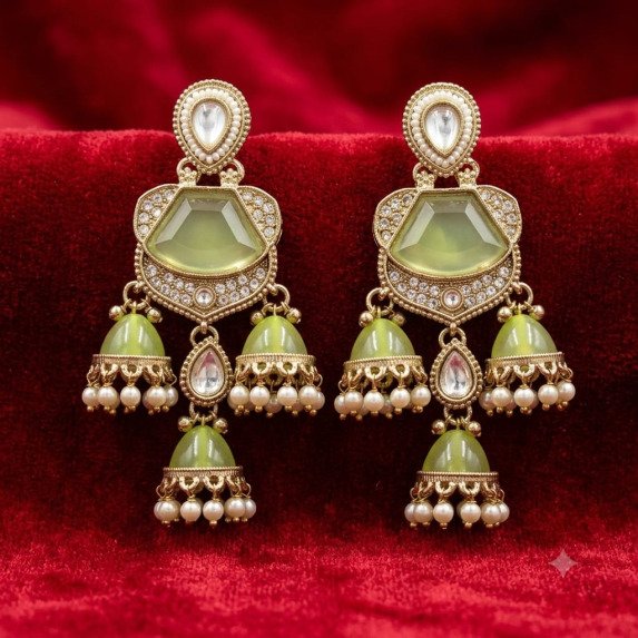 KUNDAN EARRING
