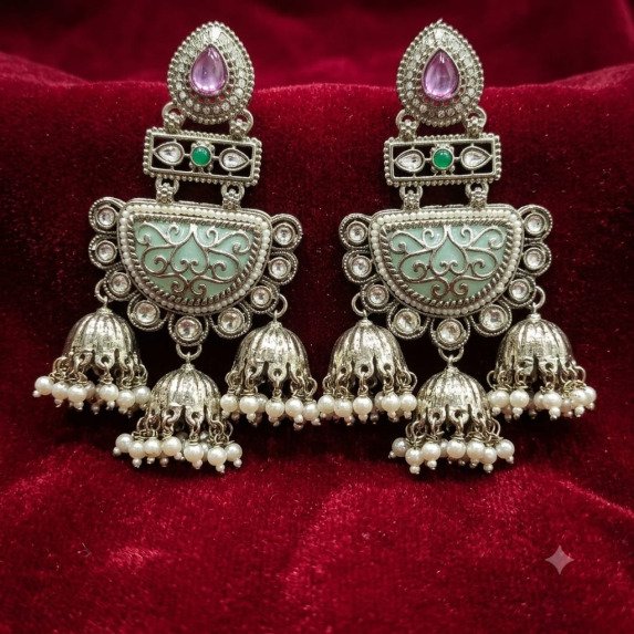 KUNDAN EARRING