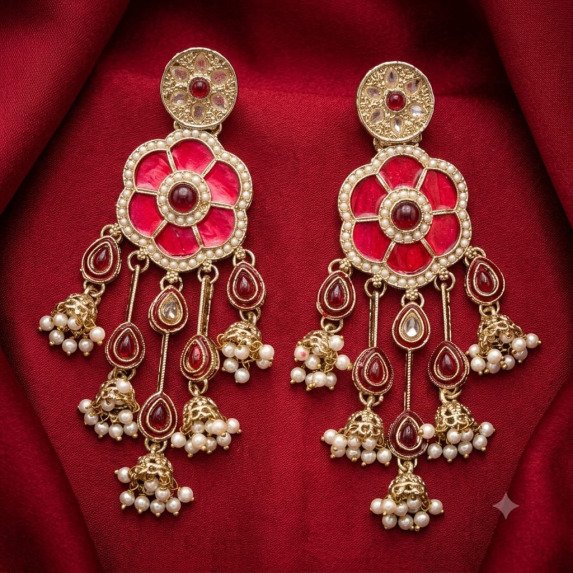 KUNDAN EARRING