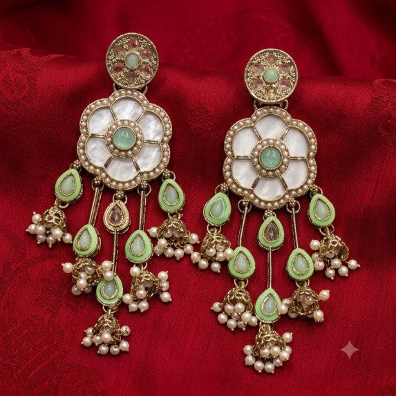 KUNDAN EARRING