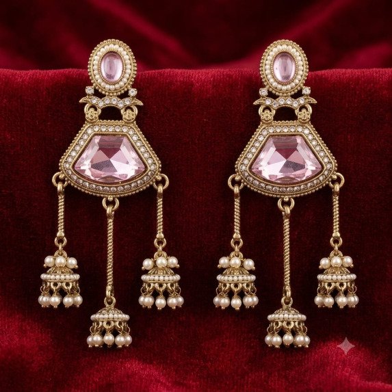 KUNDAN EARRING