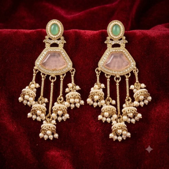 KUNDAN EARRING