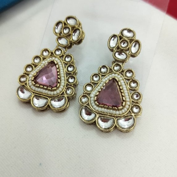 THAKKER KUNDAN EARRING