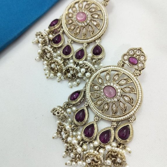 THAKKER KUNDAN EARRING