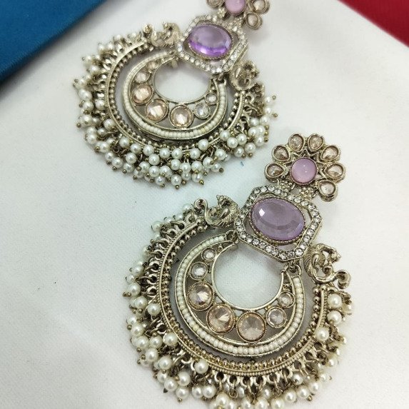 THAKKER KUNDAN EARRING
