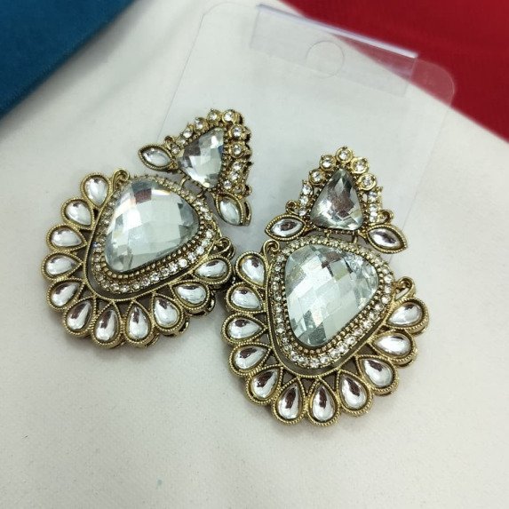 THAKKER KUNDAN EARRING