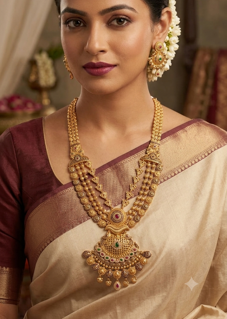 1 GRAM GOLD LONG NECKLACE