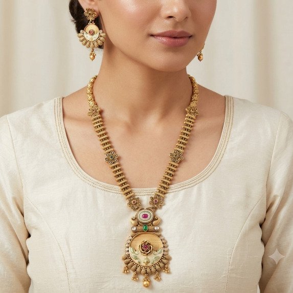 ANTIQUE LONG NECKLACE