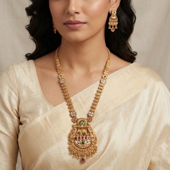 ANTIQUE LONG NECKLACE