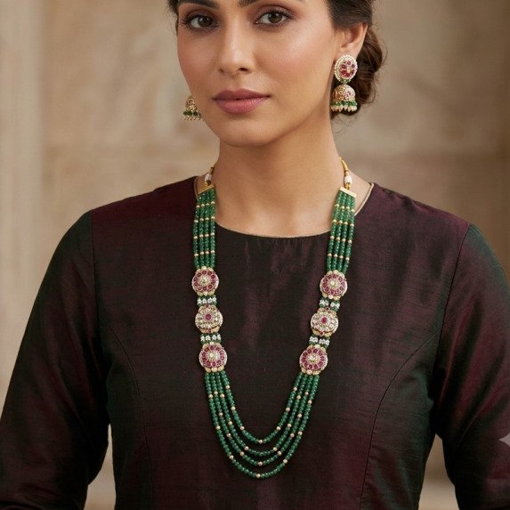 MOTI LONG NECKLACE (MALA TYPE)