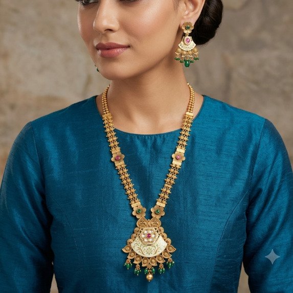 ANTIQUE LONG NECKLACE