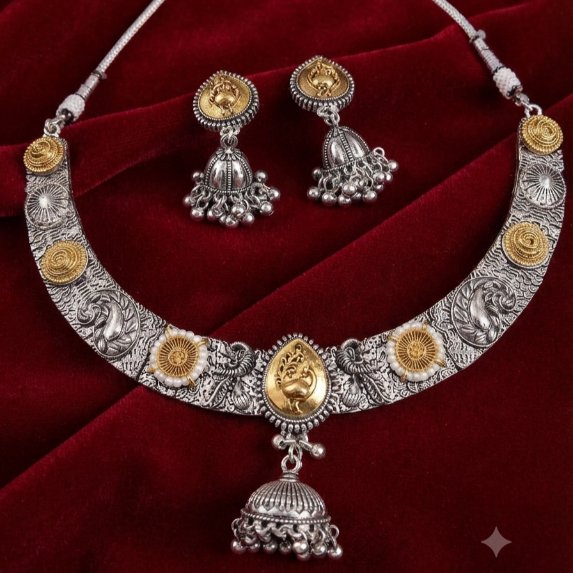 NAVRATRI SHORT NECKLACE