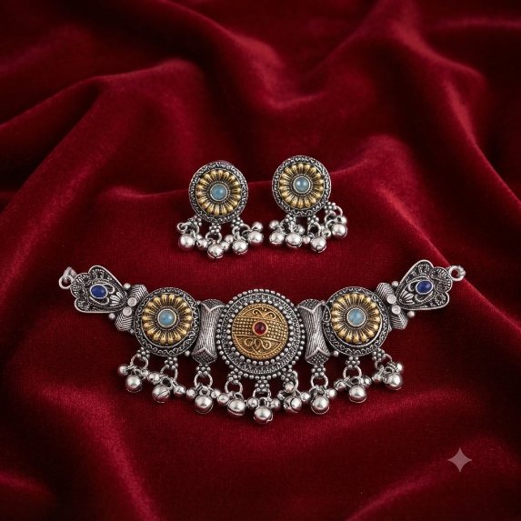 NAVRATRI SHORT NECKLACE
