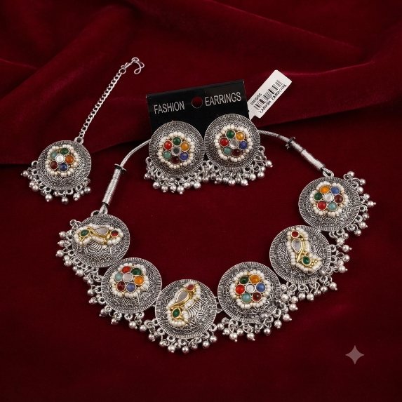 NAVRATRI SHORT NECKLACE