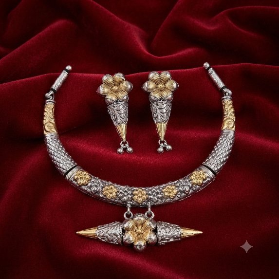 NAVRATRI SHORT NECKLACE