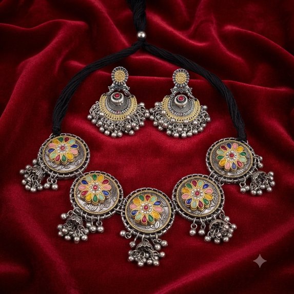 NAVRATRI SHORT NECKLACE