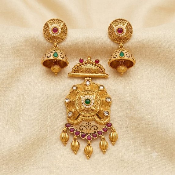 ANTIQUE PENDAL SET