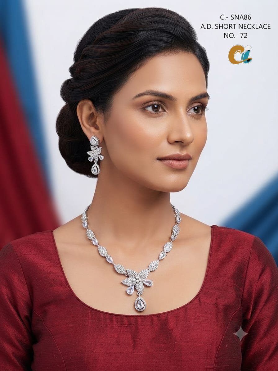 A.D. (AMRIKAN DIAMOND ) NECKLACE