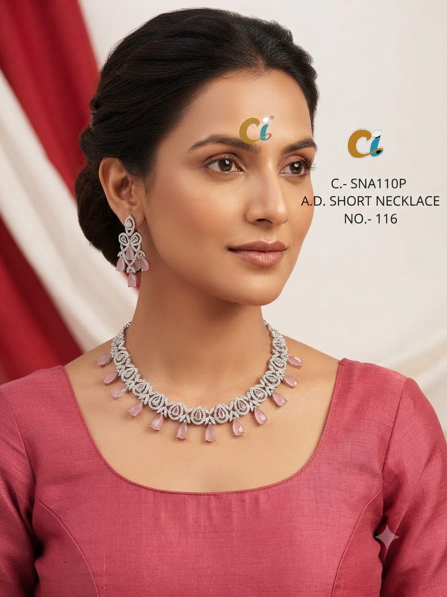 A.D. (AMRIKAN DIAMOND ) NECKLACE