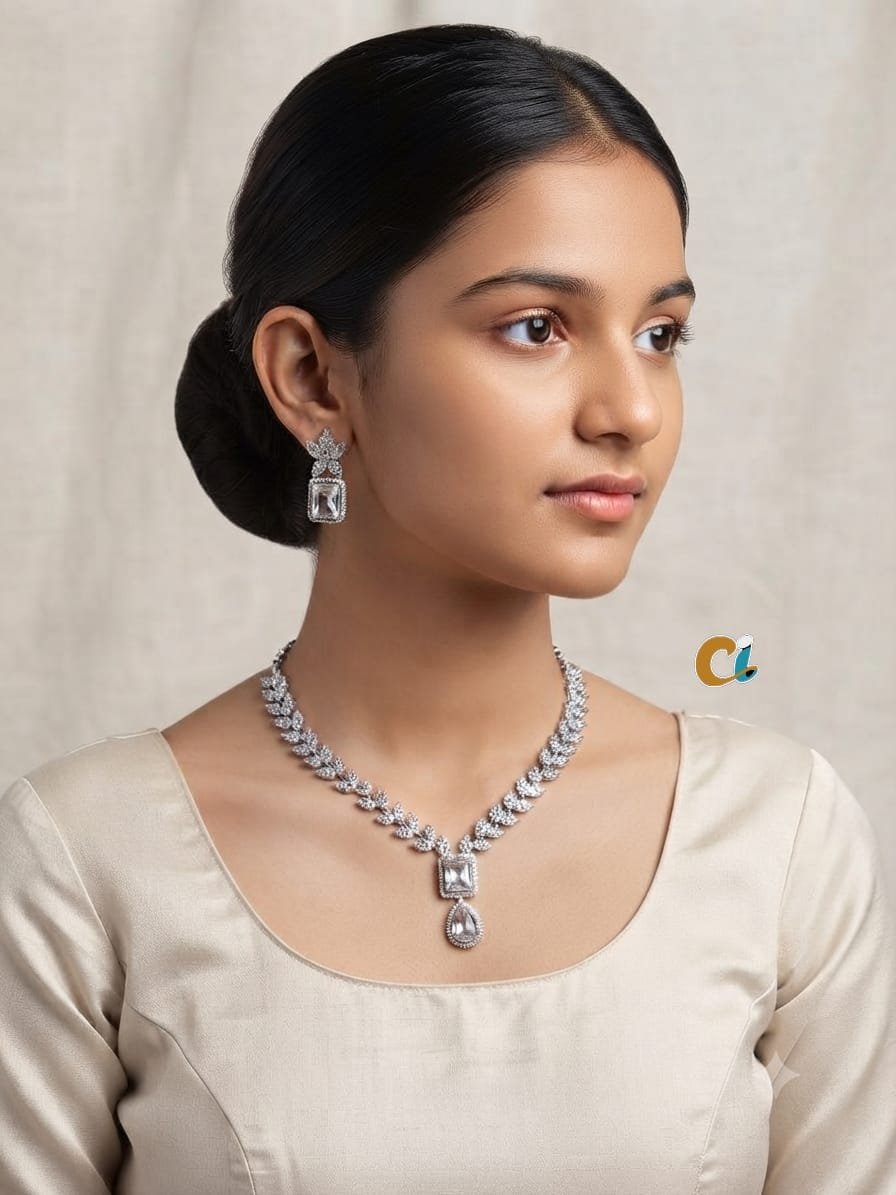 A.D. (AMRIKAN DIAMOND ) NECKLACE