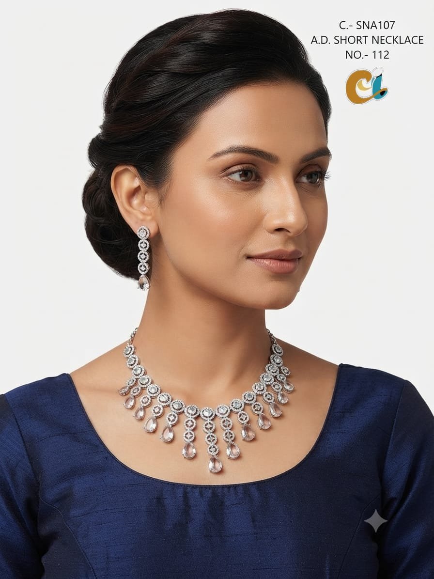 A.D. (AMRIKAN DIAMOND ) NECKLACE