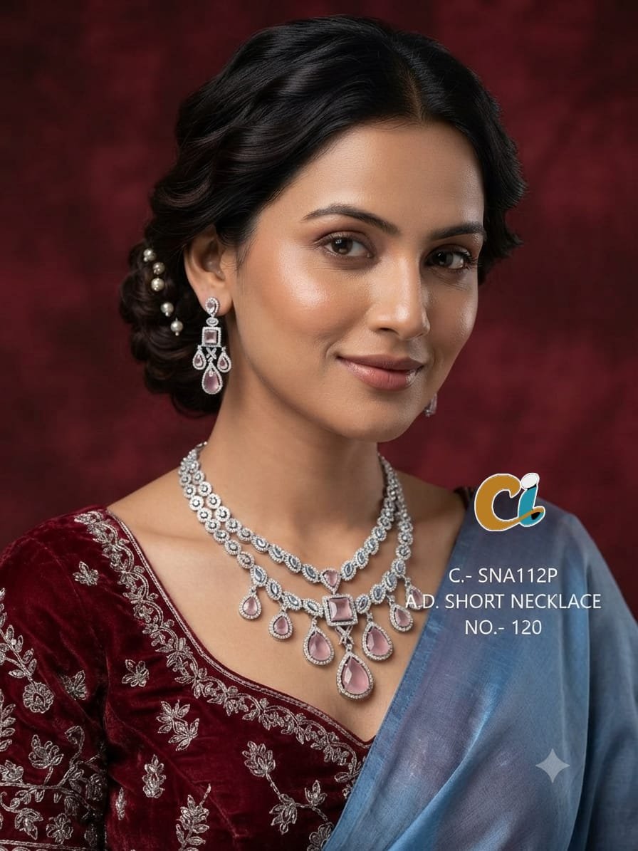 A.D. (AMRIKAN DIAMOND ) NECKLACE