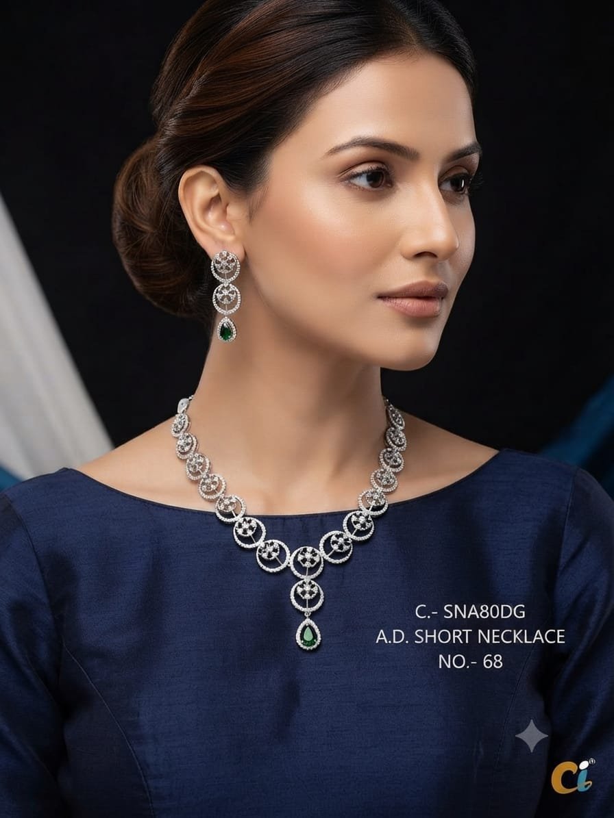 A.D. (AMRIKAN DIAMOND ) NECKLACE