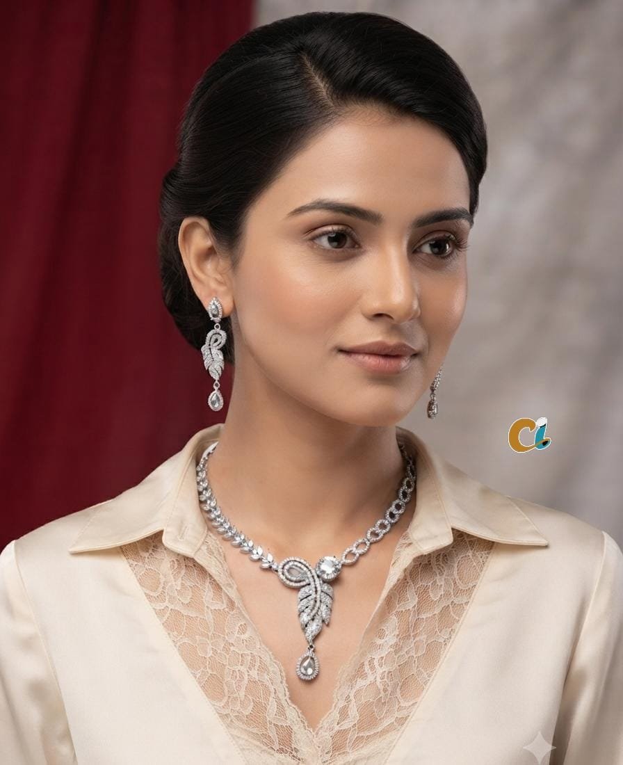 A.D. (AMRIKAN DIAMOND ) NECKLACE