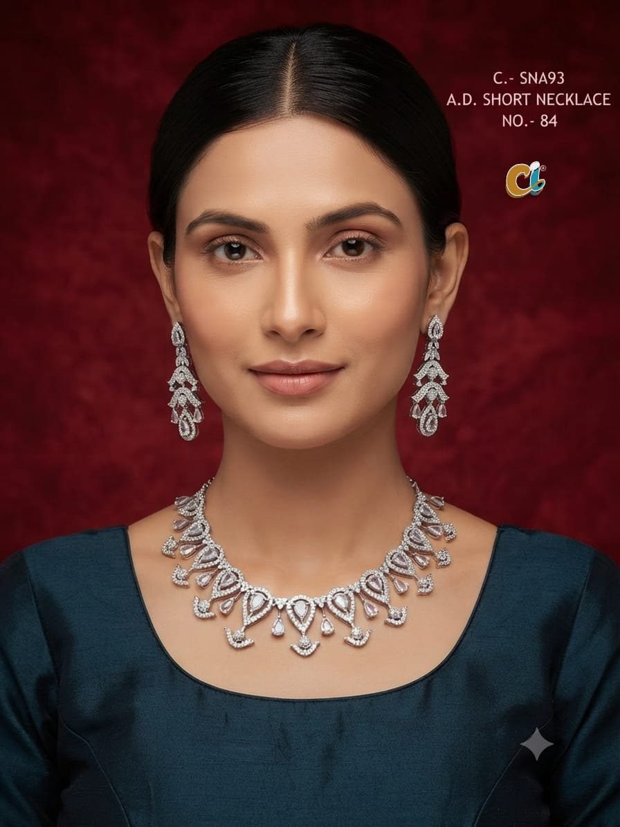 A.D. (AMRIKAN DIAMOND ) NECKLACE