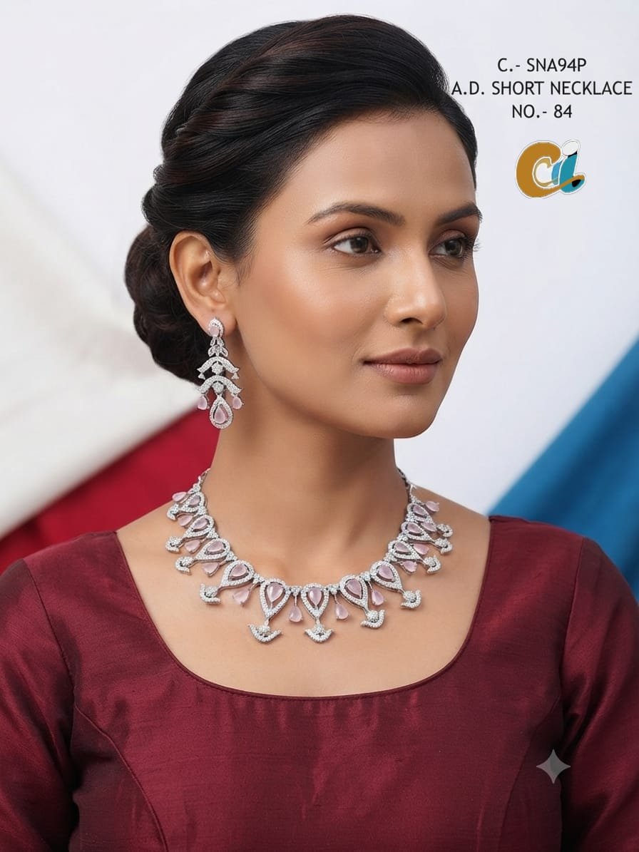 A.D. (AMRIKAN DIAMOND ) NECKLACE
