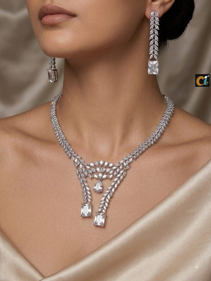 A.D. (AMRIKAN DIAMOND ) NECKLACE