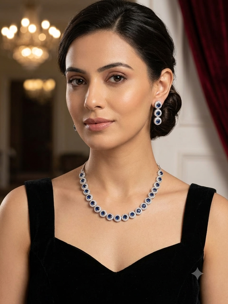 A.D. (AMRIKAN DIAMOND ) NECKLACE