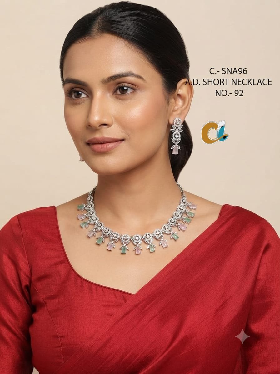 A.D. (AMRIKAN DIAMOND ) NECKLACE
