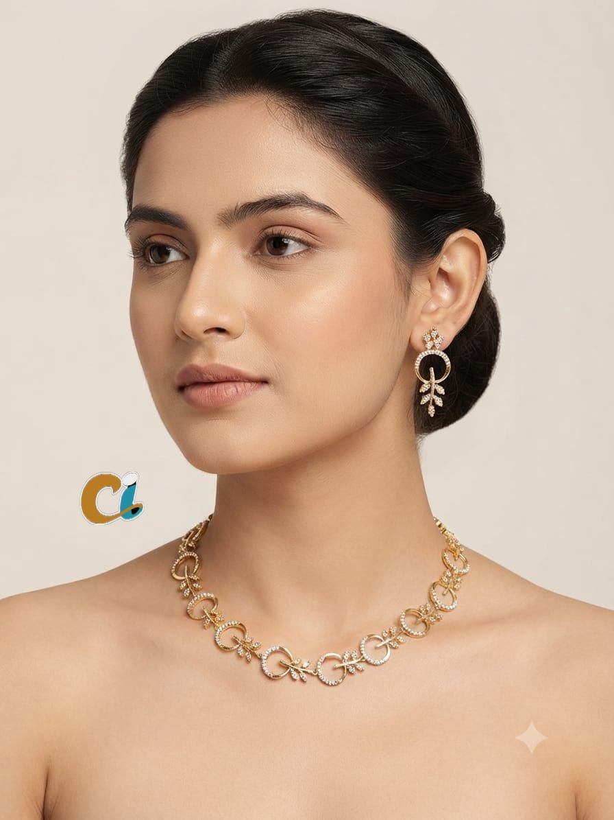 GOLDEN  A.D. SHORT NECKLACE