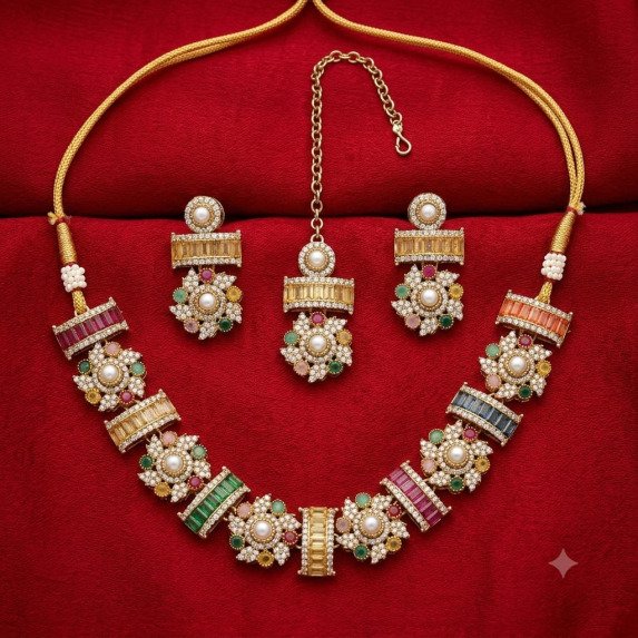 MEHNDI PALETING NECKLACE