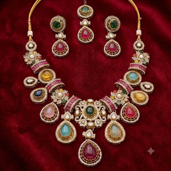 MEHNDI PALETING NECKLACE