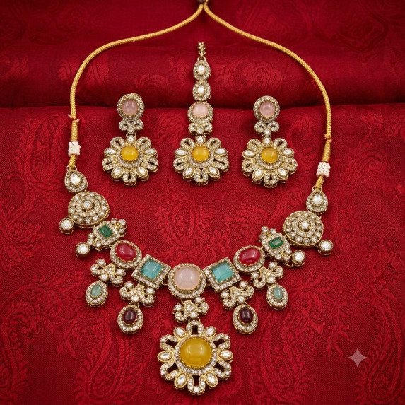 MEHNDI PALETING NECKLACE